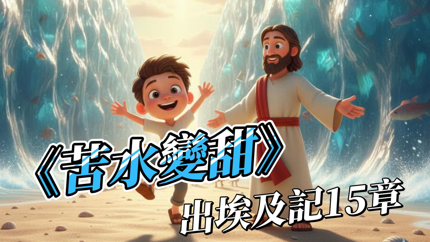 【MP3 + 10張圖】《苦水變甜》全套珍藏組｜【恩典翻轉】