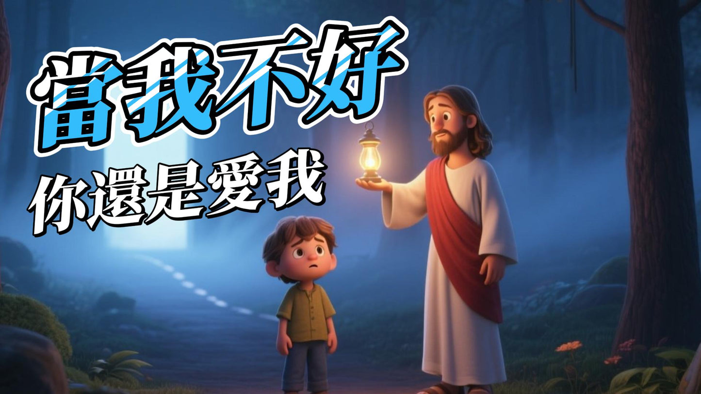 【10首MP3+37張圖】《孩子與神的呢喃》10首精選療癒合輯｜當我不夠好，祢還是愛我