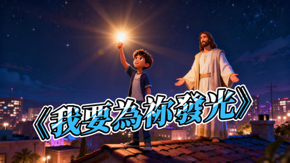 【MP3 + 28張圖】《我要為祢發光》全套珍藏組｜ 活出自信暖心插畫